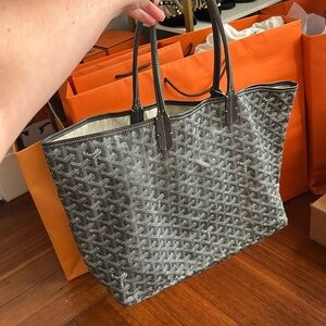 Goyard Black and Gray Tote